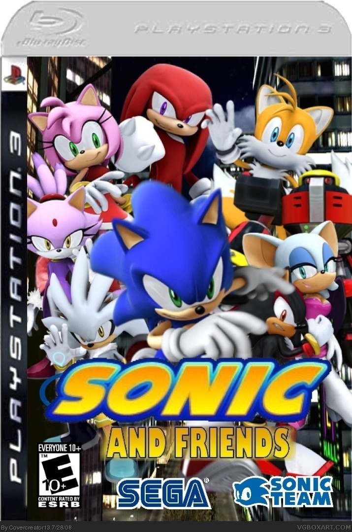 Sonic and Friends box cover