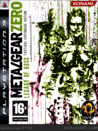Metal Gear Zero: Legacy of Boss box cover