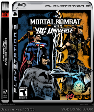 Mortal Kombat vs. DC Universe box art cover