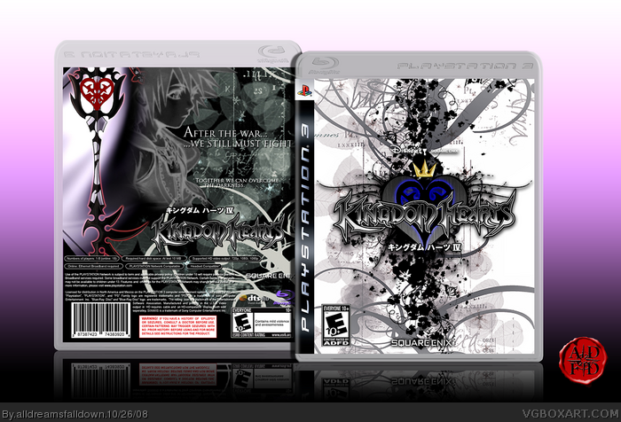 Kingdom Hearts IV box art cover