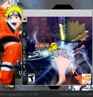 Naruto: Ultimate Ninja Storm box art cover