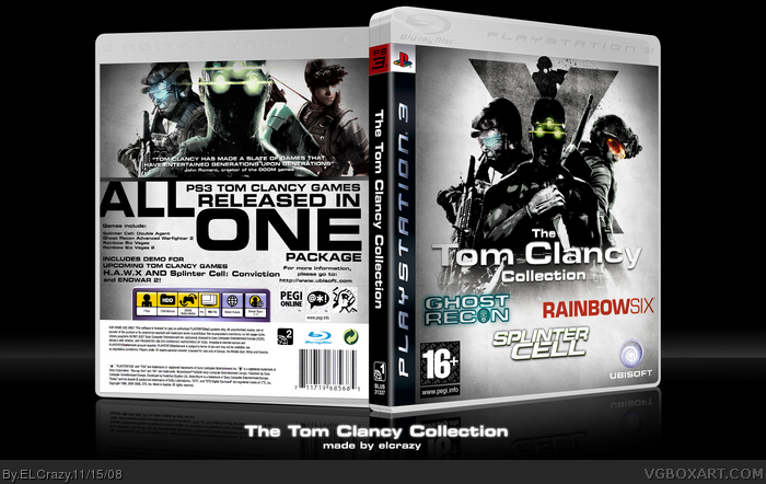 The Tom Clancy Collection box art cover