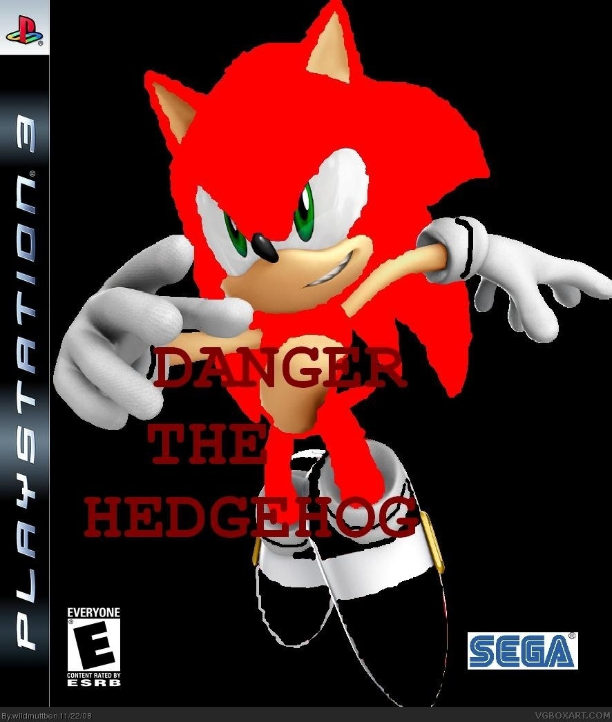 Danger the Hedgehog box cover