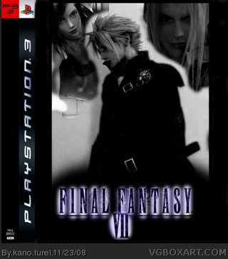 Final Fantasy VII Collector's Edition box cover