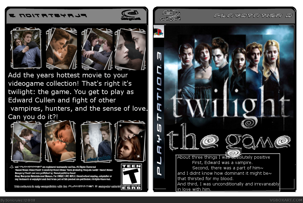 Twilight: The Game box cover