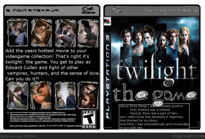 Twilight: The Game box art cover