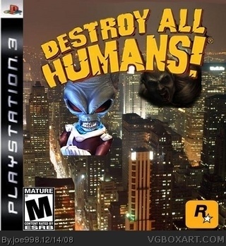 Destroy All Humans! box cover