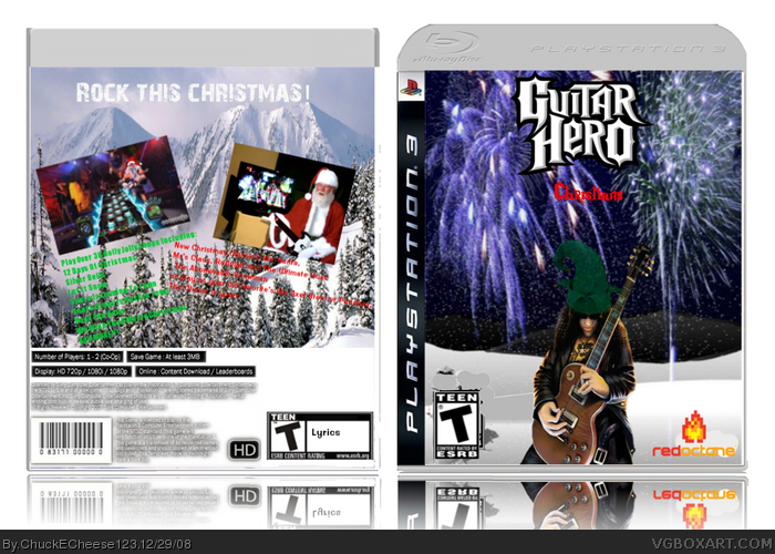Guitar Hero: Christmas box art cover