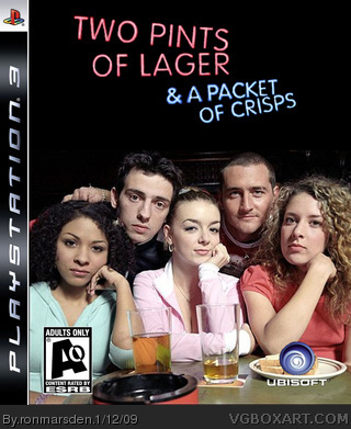 Two Pints Of Lager And A Packet Of Crisps box art cover