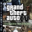 Grand Theft Auto IV Modern Warfare Box Art Cover