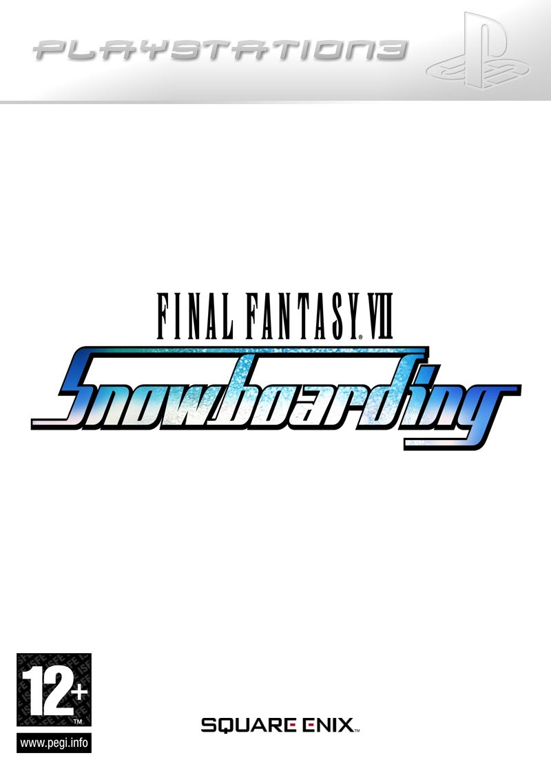 Final Fantasy VII: Snowboarding box cover