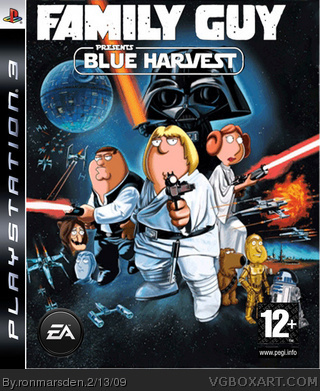 Family Guy Presents Blue Harvest: The Game box art cover