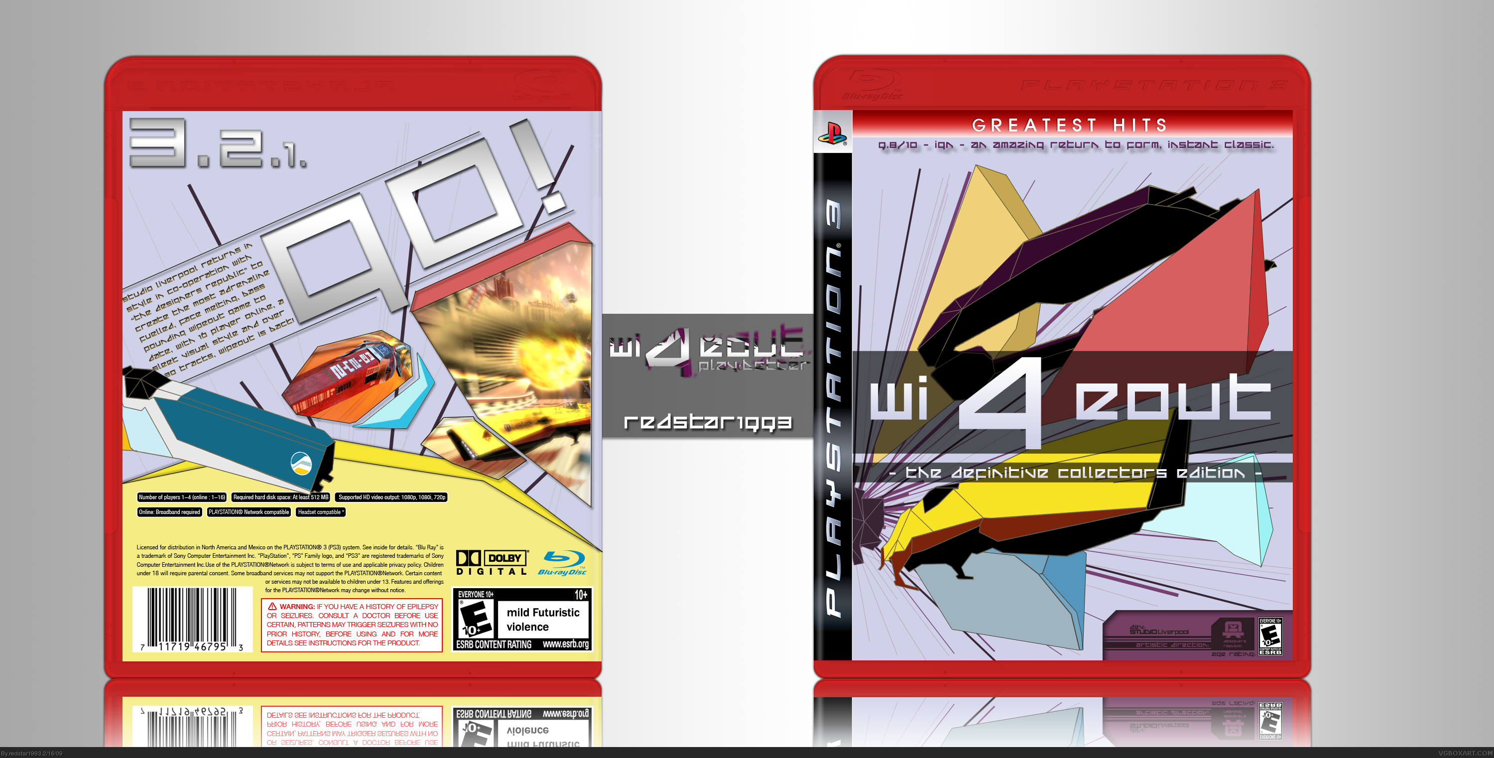 Wipeout 4: Collectors Edition box cover
