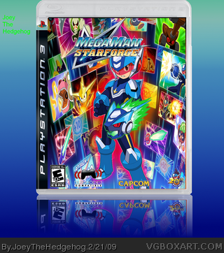 Megaman Starforce box art cover