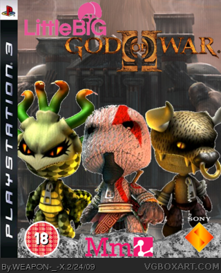 LittleBig God of War 2 box cover
