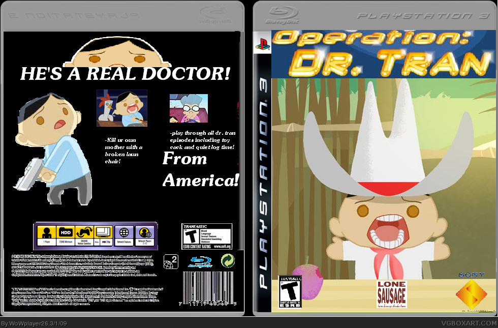 Operation Dr. Tran box cover