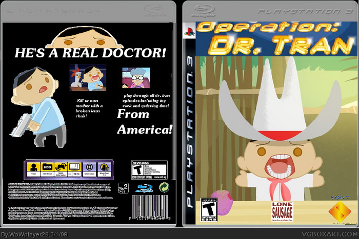 Operation Dr. Tran box art cover