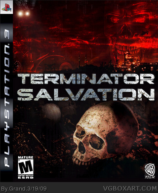 Terminator Salvation box cover
