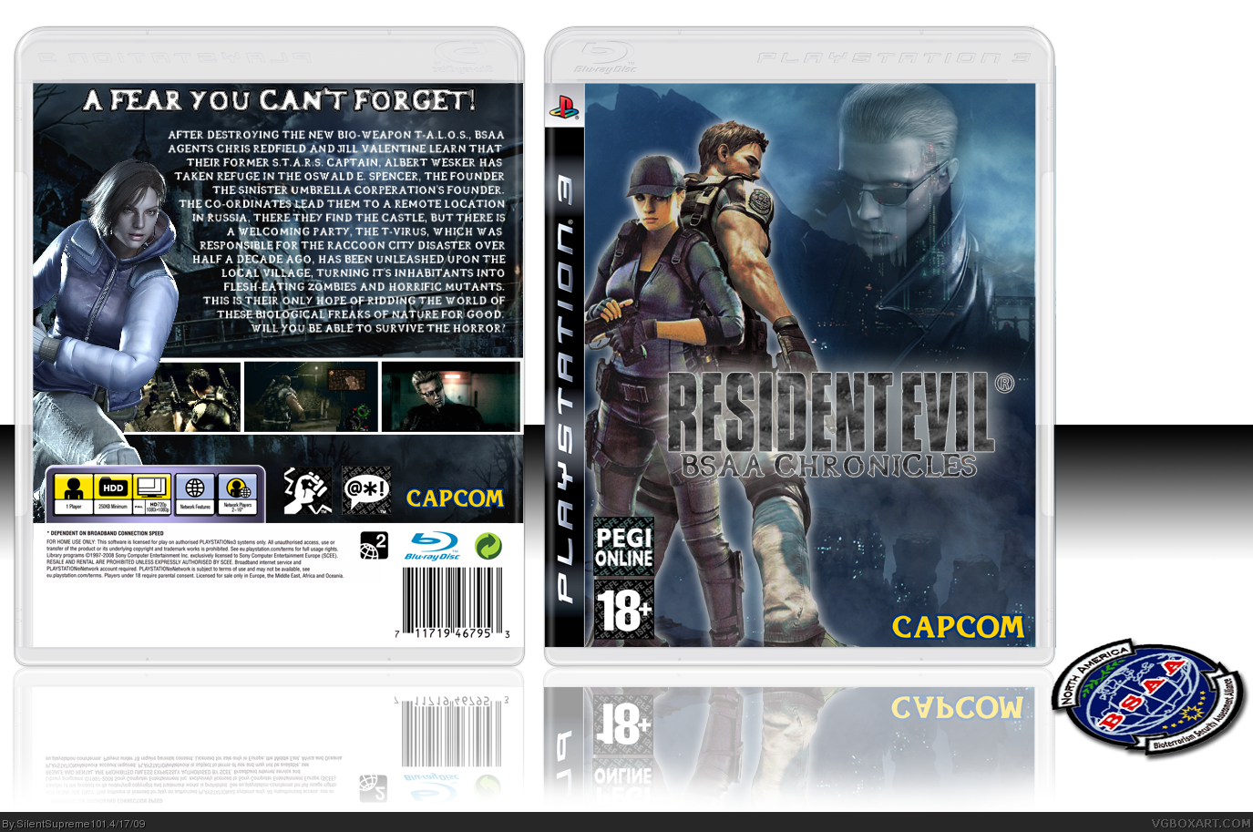Resident Evil: BSAA Chronicles box cover