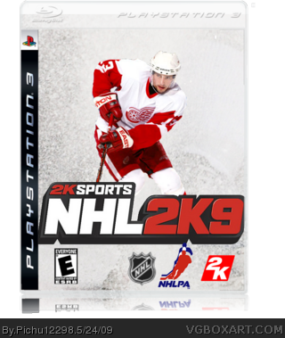 NHL 2K9 box cover