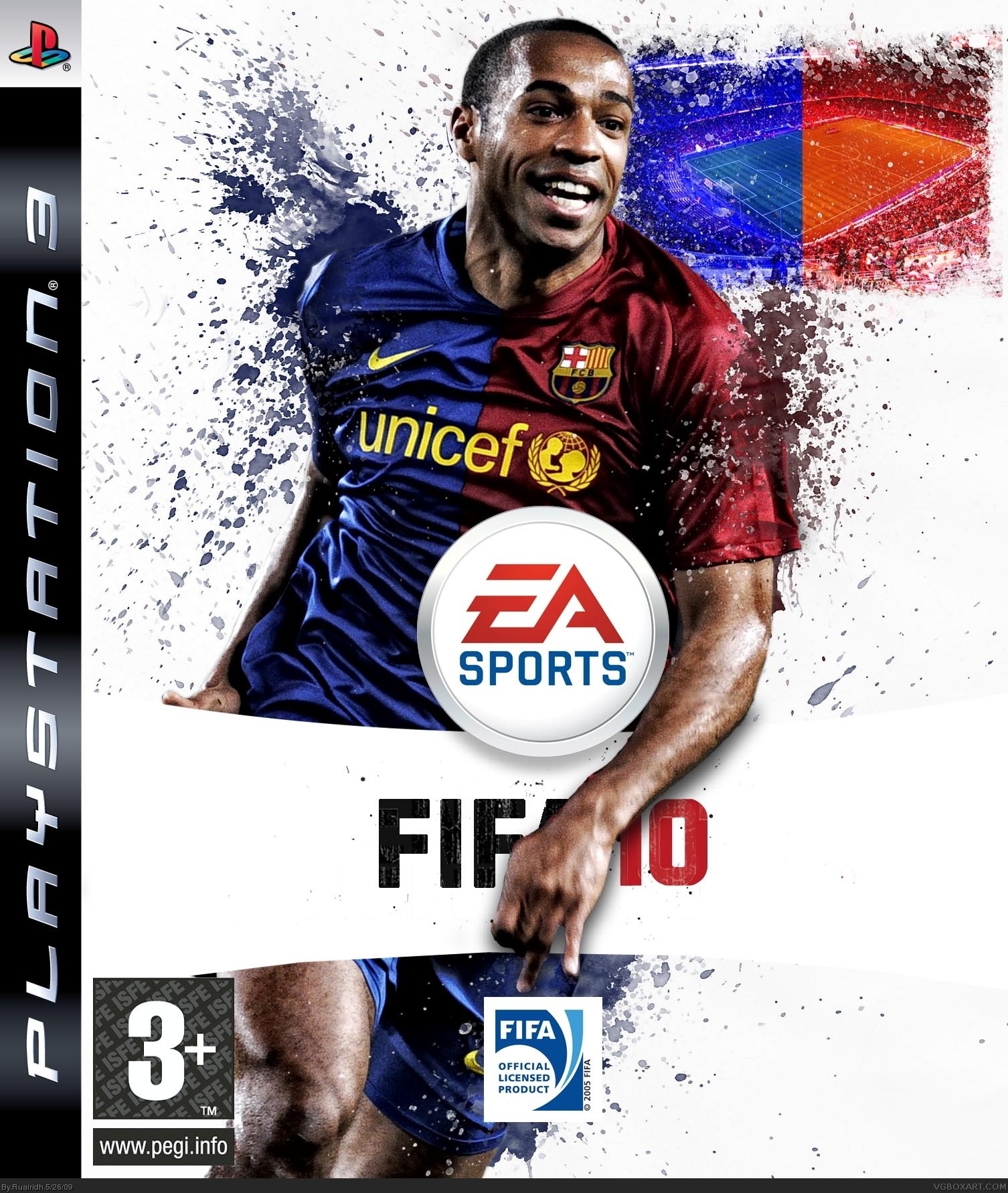 FIFA 10 box cover