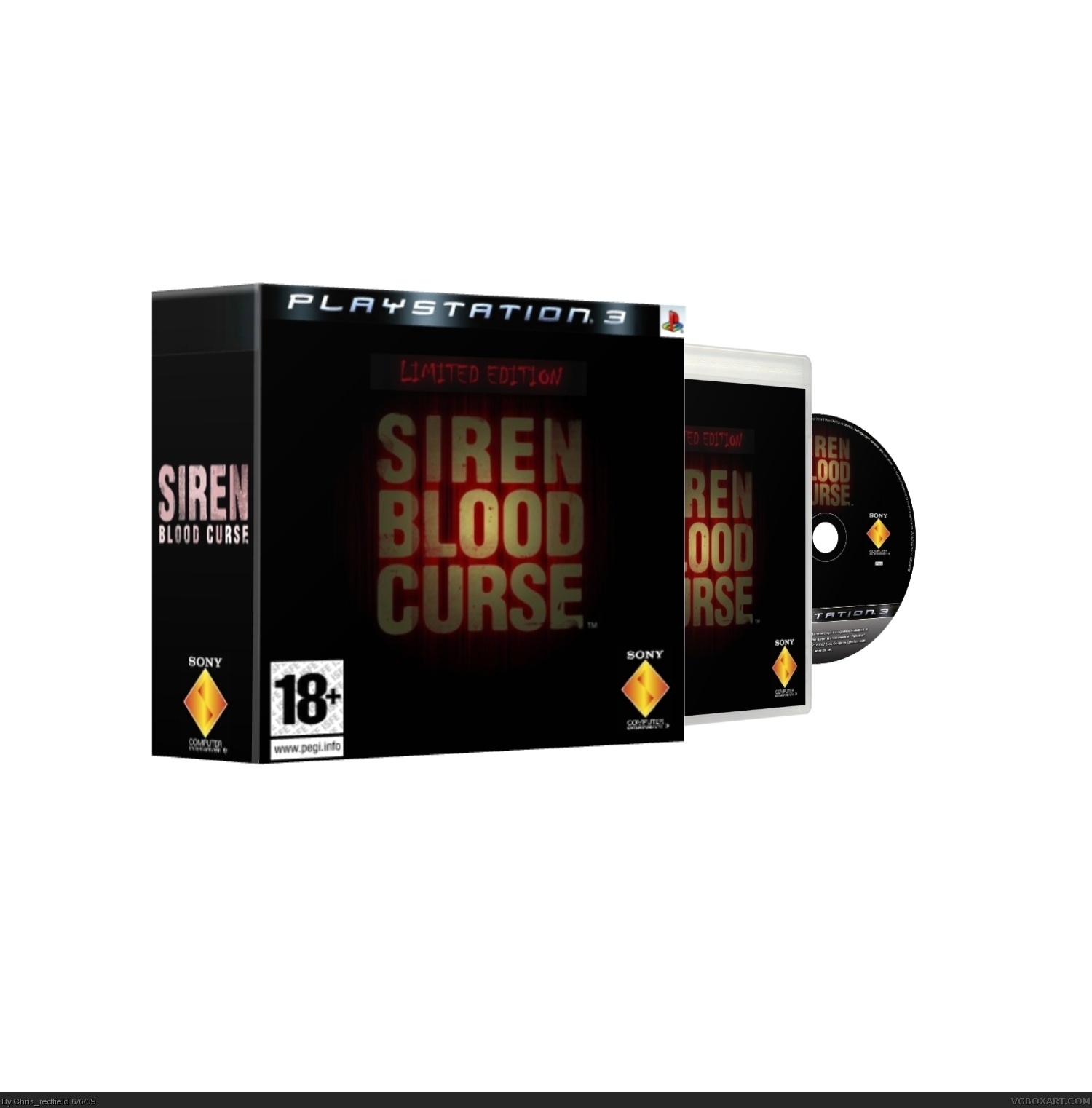 Siren: Blood Curse Limited Edition box cover