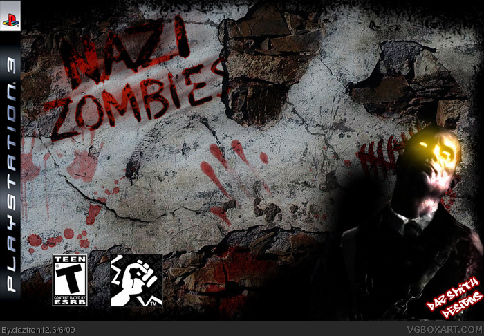 Call of Duty World At War:Nazi Zombies box art cover