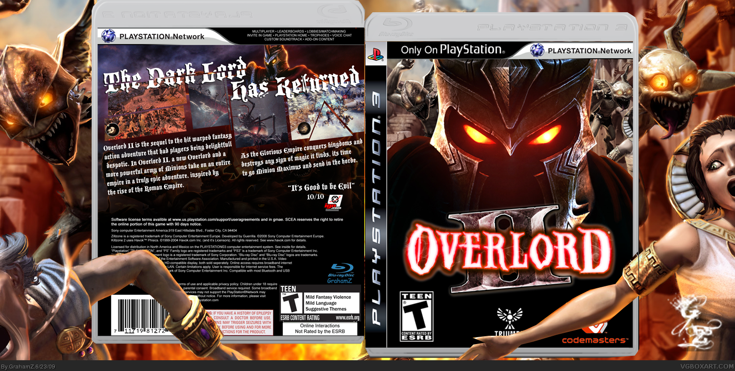 Overlord 2 box cover