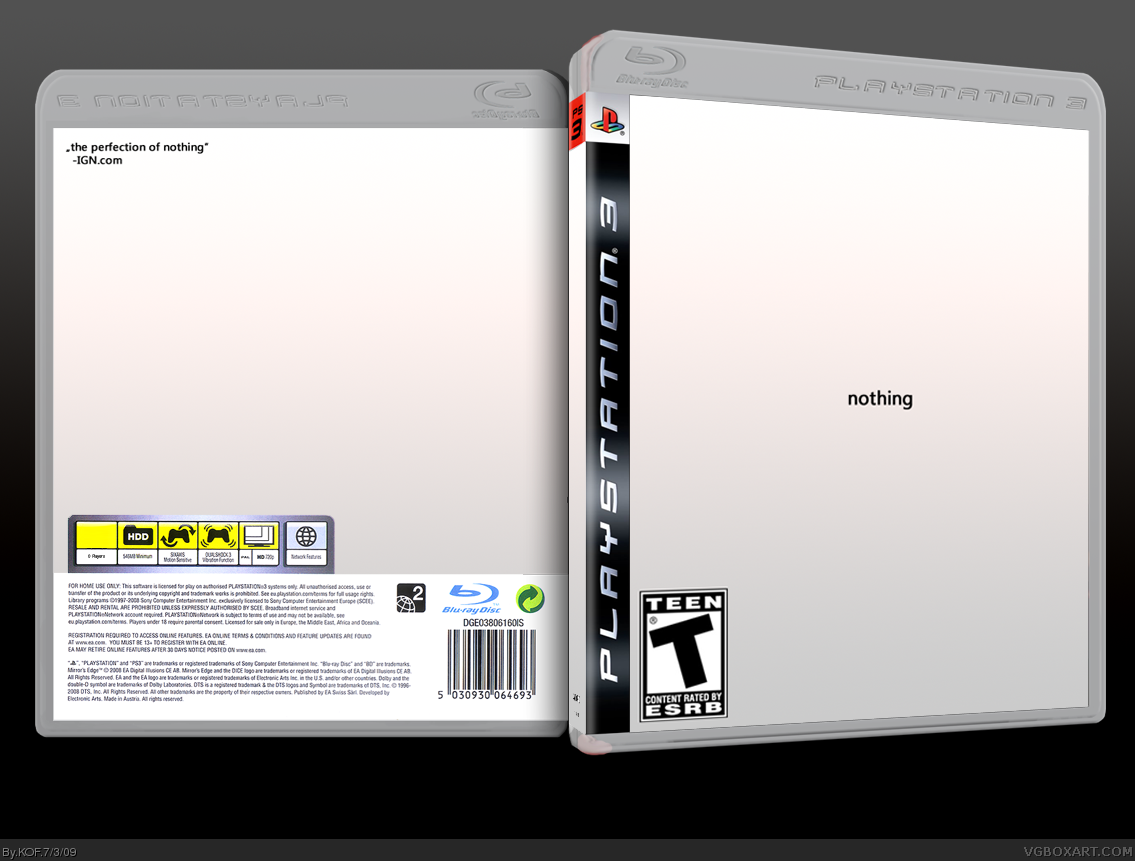 Nothing box cover