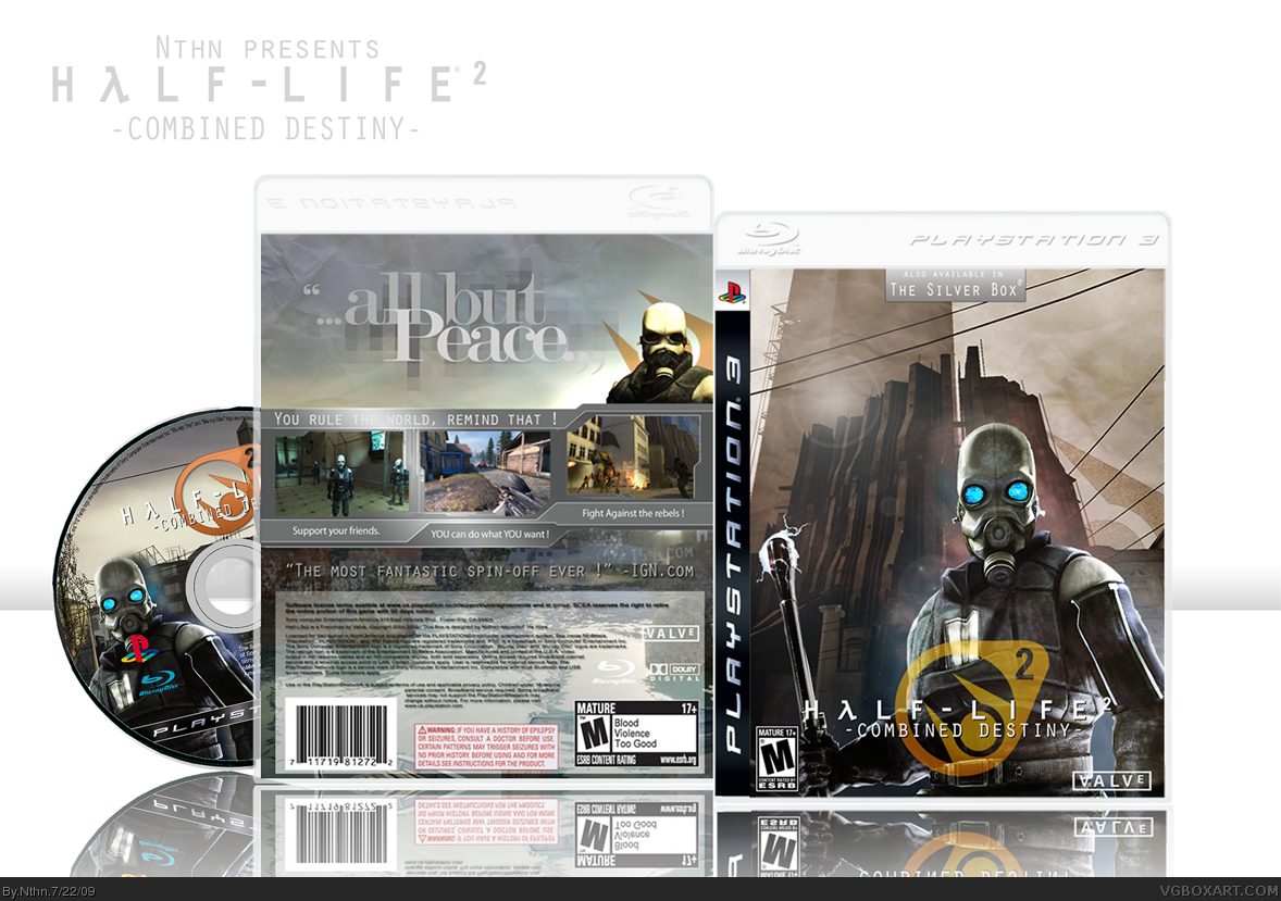 Half-Life 2 : Combined Destiny box cover