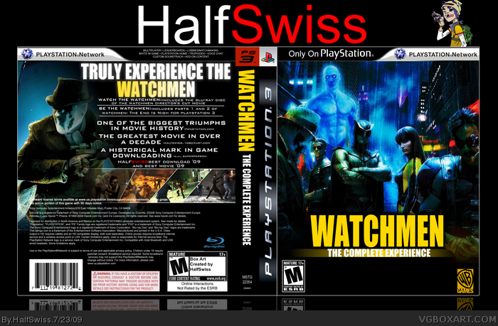 Watchmen: The Complete Experience box art cover