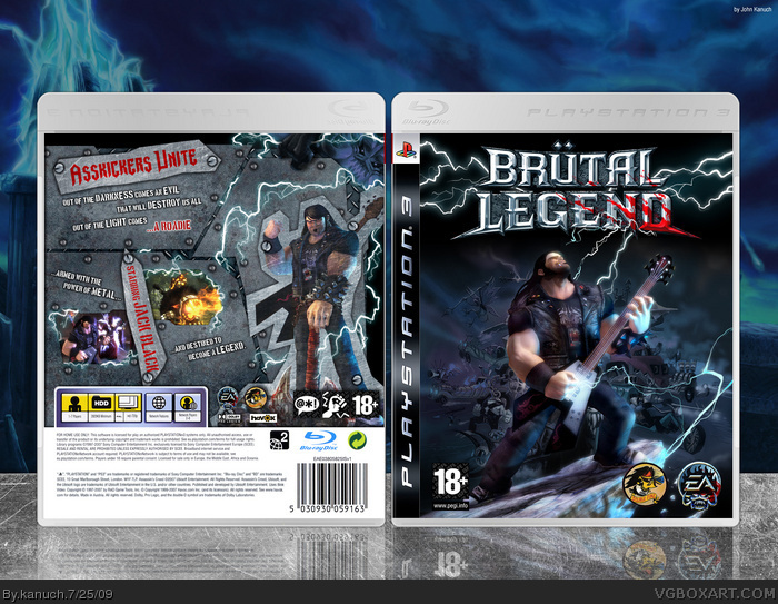 brutal legend ps3 gameplay
