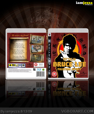 Bruce Lee : Fighting Spirit box art cover