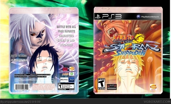PlayStation 3 » Naruto Shipuden: Ultimate Ninja Storm 2 Box Cover