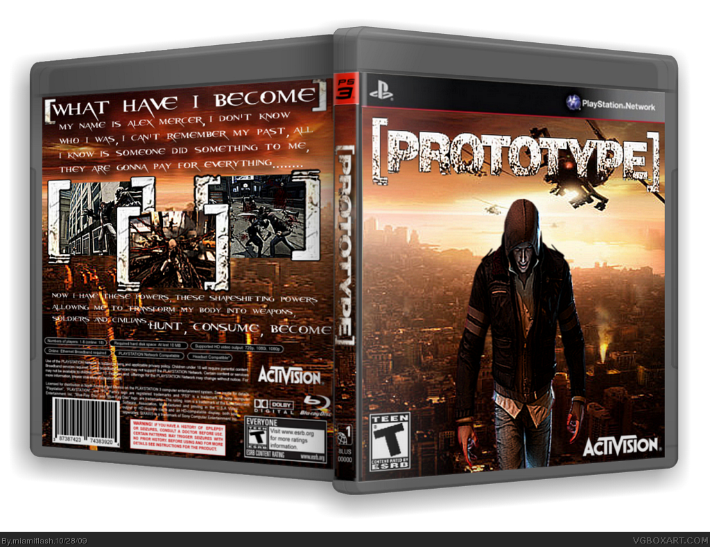 Prototype Collector's Edition box cover