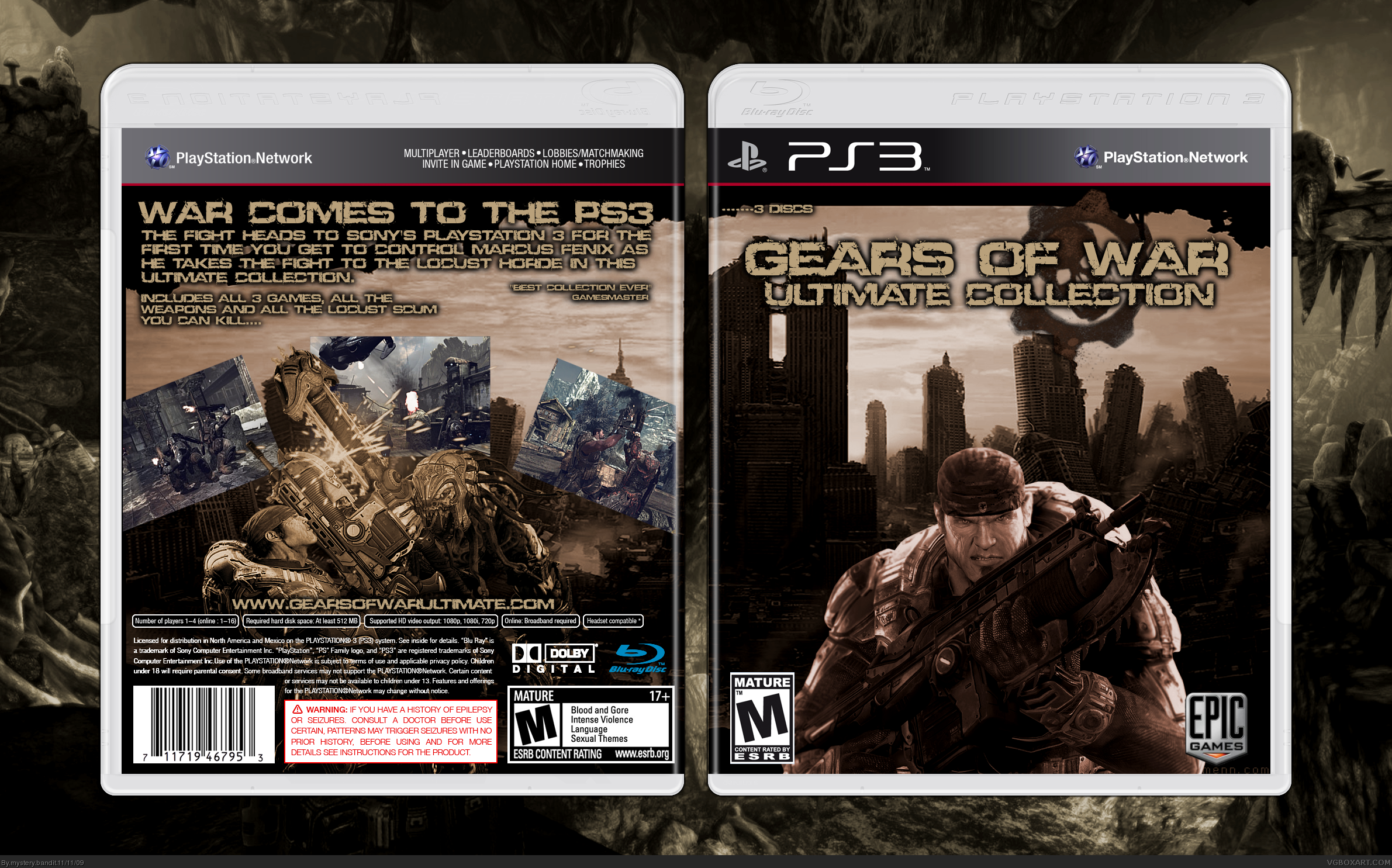 Gears Of War: Ultimate Collection box cover
