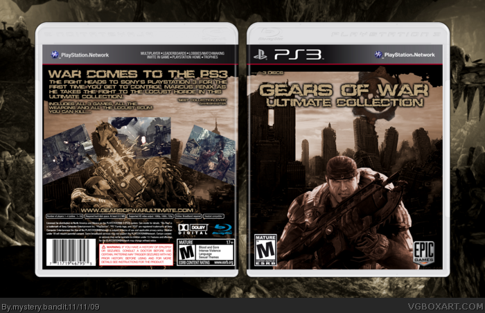 Gears Of War: Ultimate Collection box art cover
