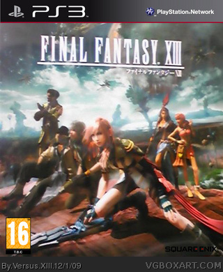 FINAL FANTASY XIII  PlayStaion 3 box art cover
