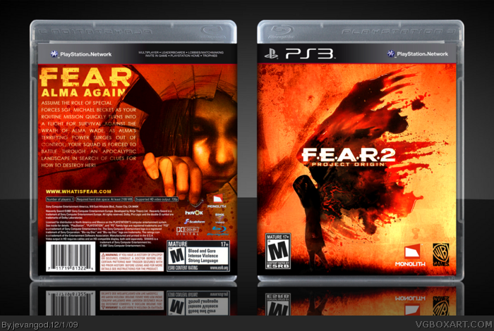 F.E.A.R. 2: Project Origin box art cover