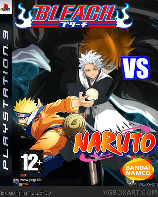 Naruto Games on Bleach Vs Naruto Playstation 3 Box Art Cover By Uchiha