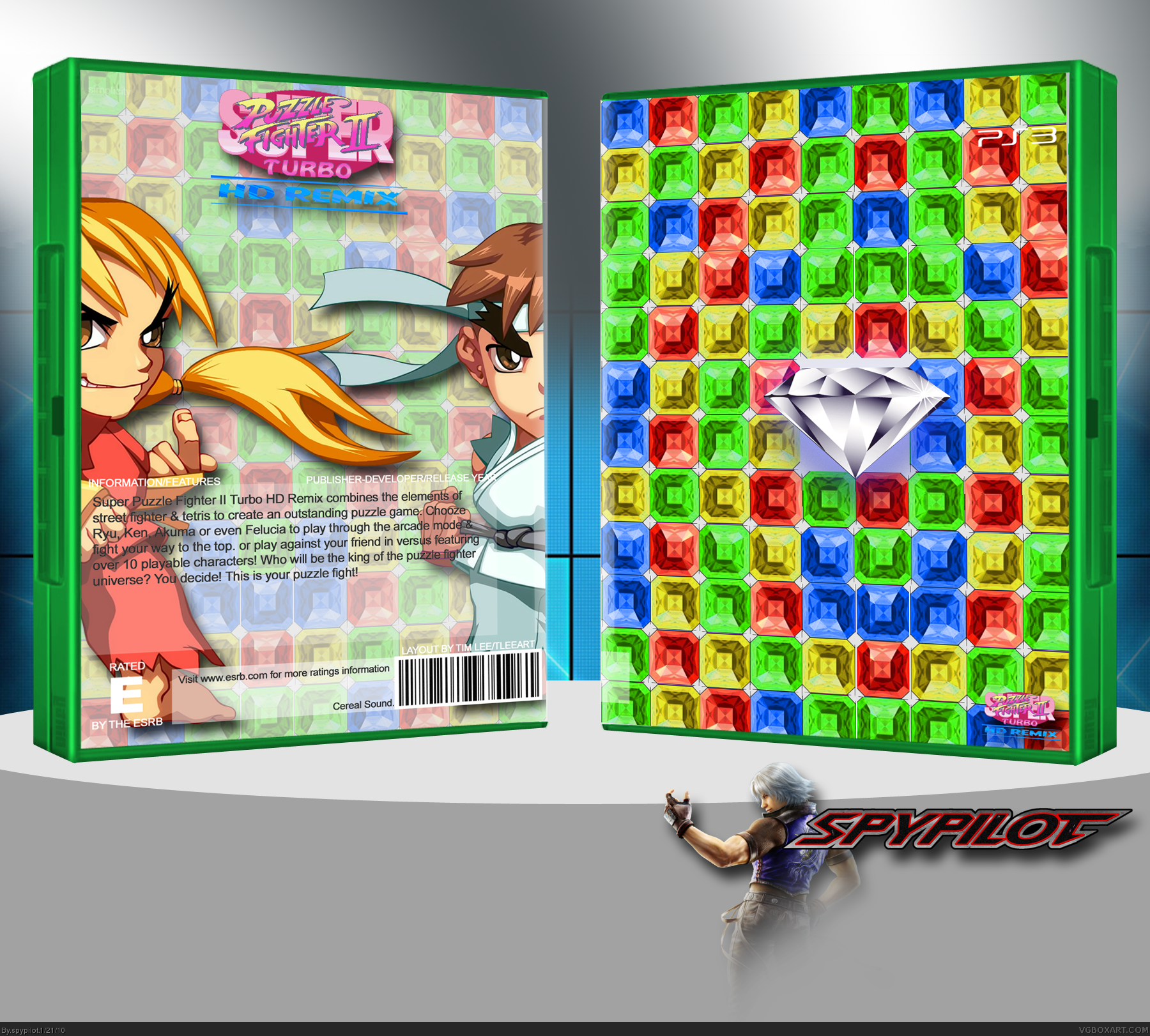 Super Puzzle Fighter HD (PSN/PS3). 