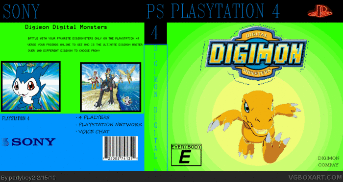 Digimon World box art cover