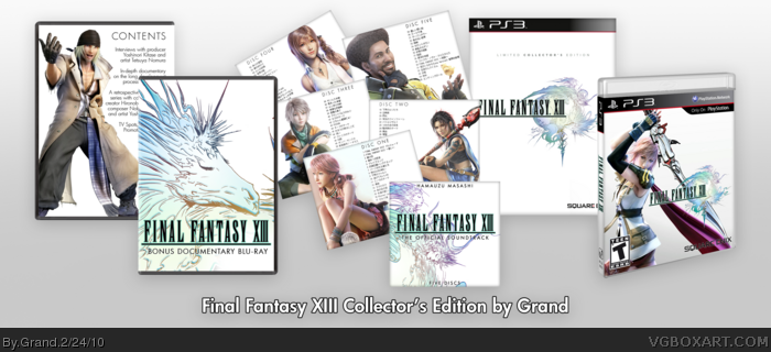 Final Fantasy  XIII box art cover