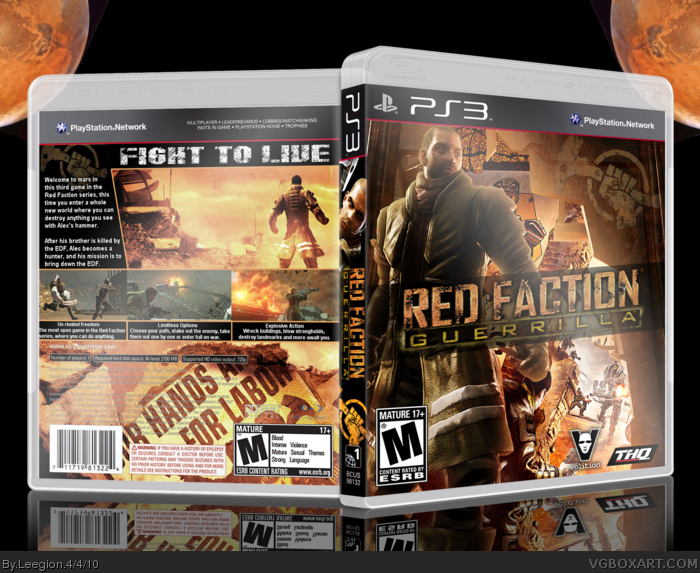 Red Faction: Guerrilla box art cover
