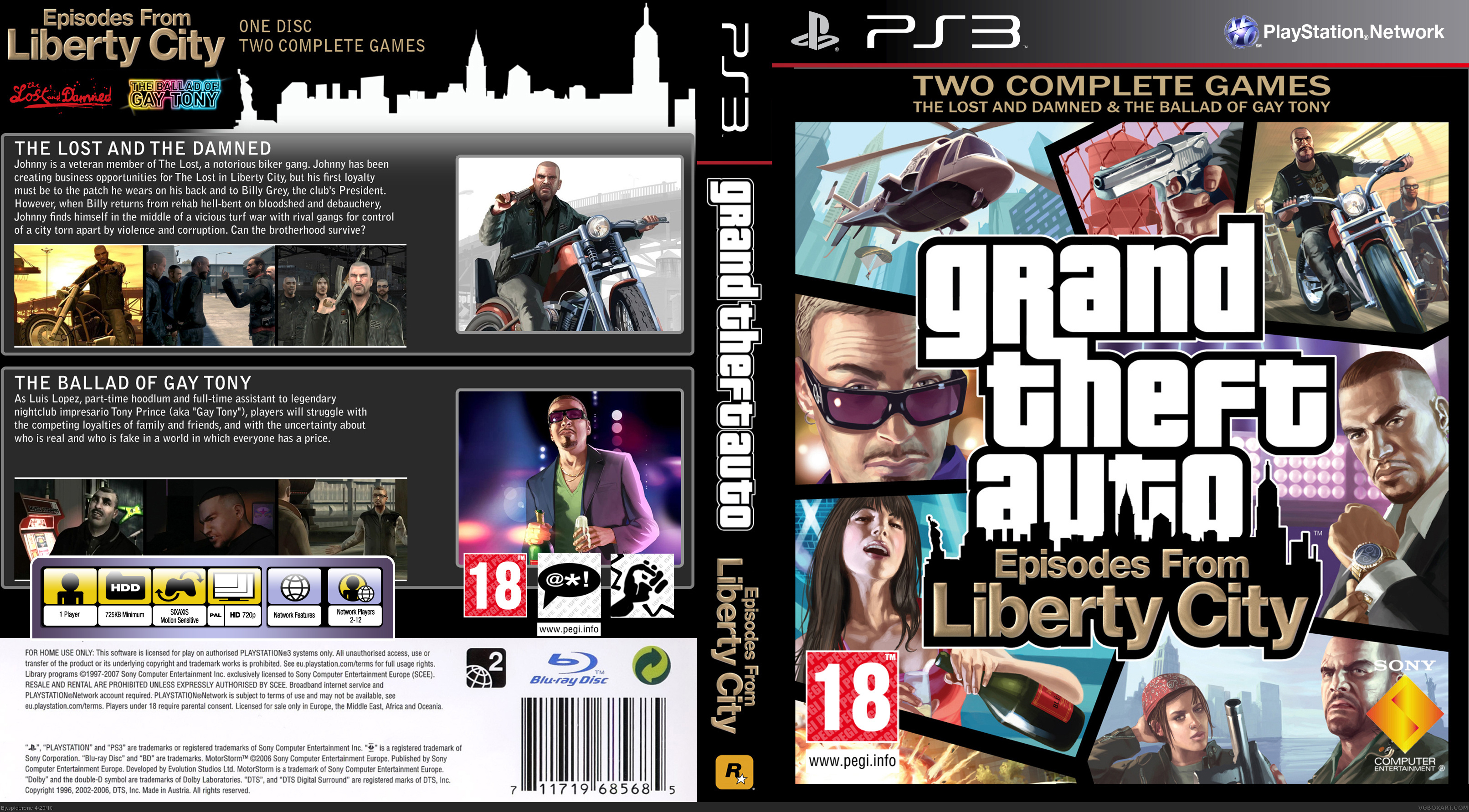gta episodes from liberty city (ps3)