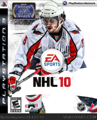 NHL 10 box cover