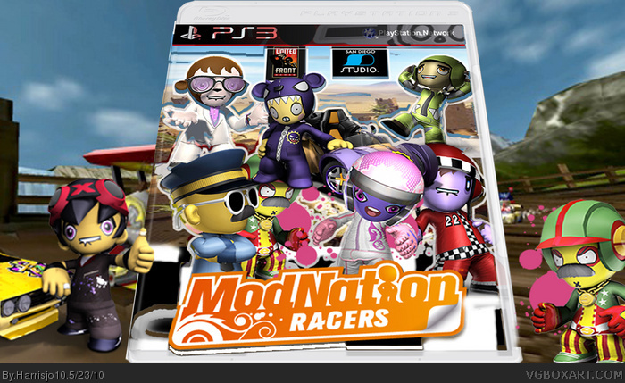 ModNation Racers box art cover