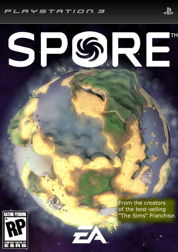Spore PlayStation 3 Art Cover Turk_Brown