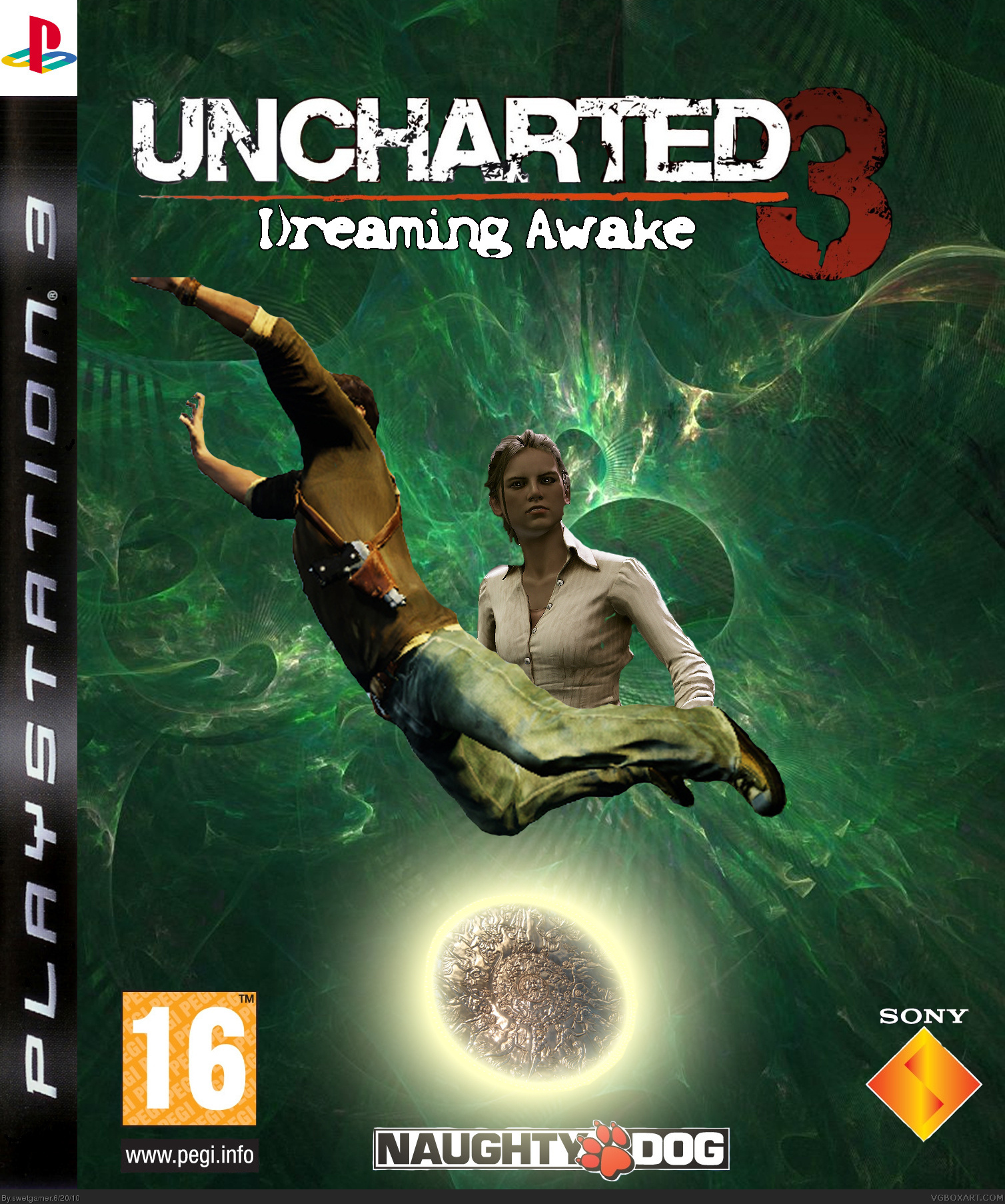 uncharted 3 game informer cover