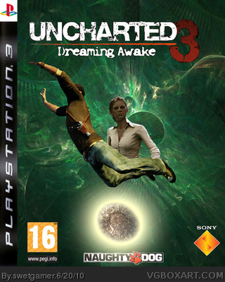Uncharted 3 PlayStation 3 Box Art Cover by swetgamer
